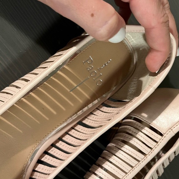 Paolo Linea Leather Flats - Picture 5 of 7